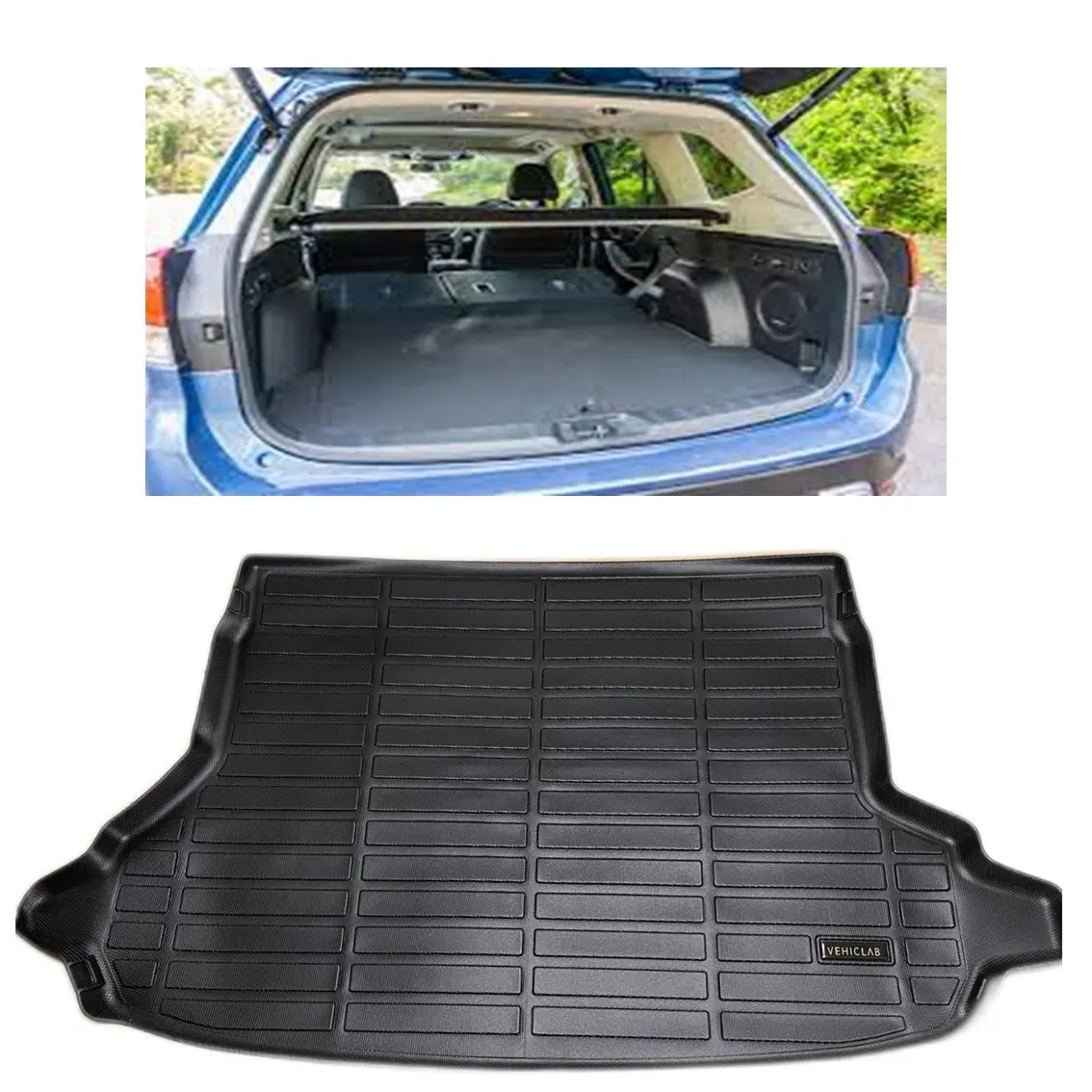 Subaru Forester – 2018 – 2024 – SK / S5 Series – 3D / 5D TPE All Weather Car Boot Liner Mat – Right Hand Drive