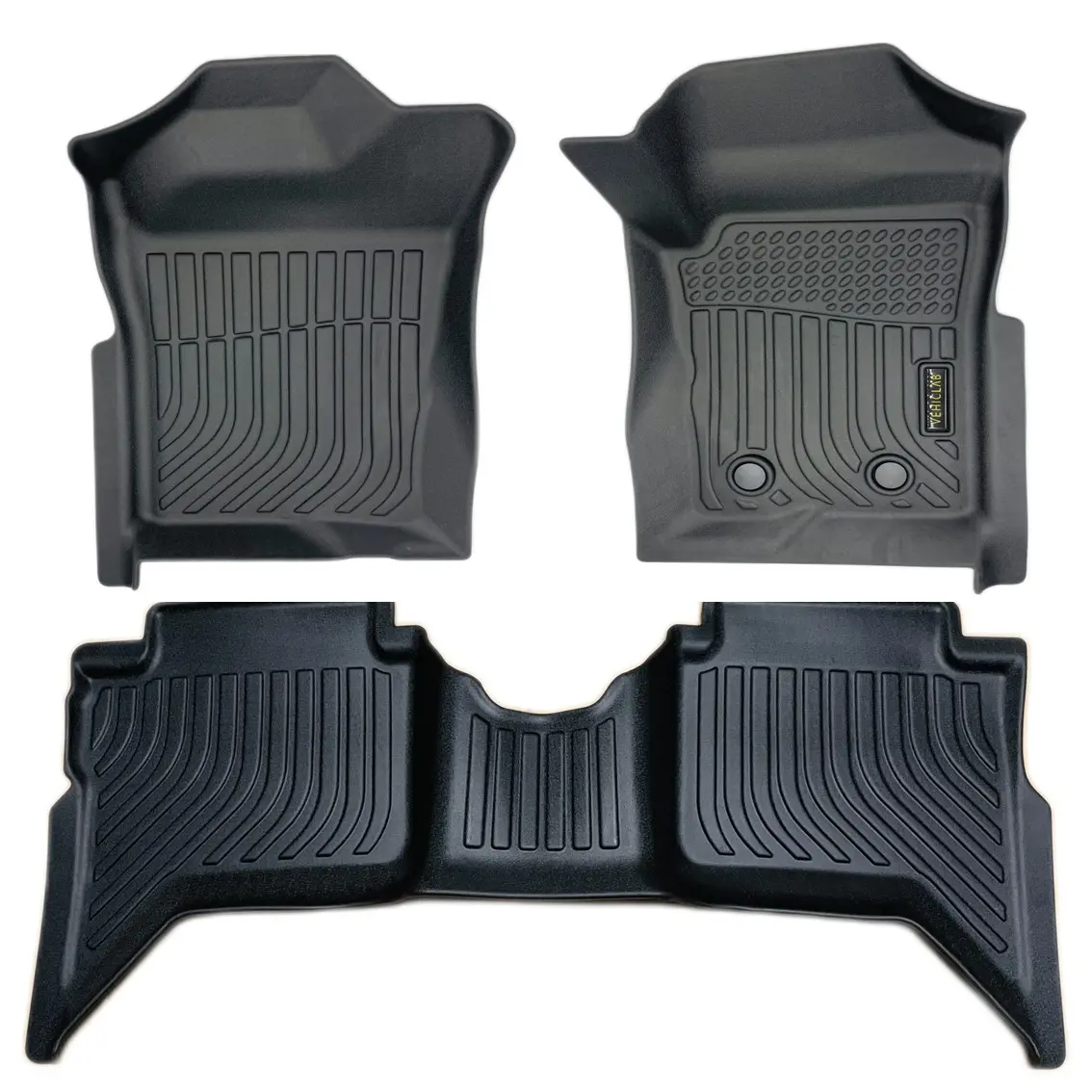 Ford Ranger Dual Cab – 2022 (Jul) – 2024 – PY Series – 3D/5D All Weather Car Floor Mats – Right Hand Drive