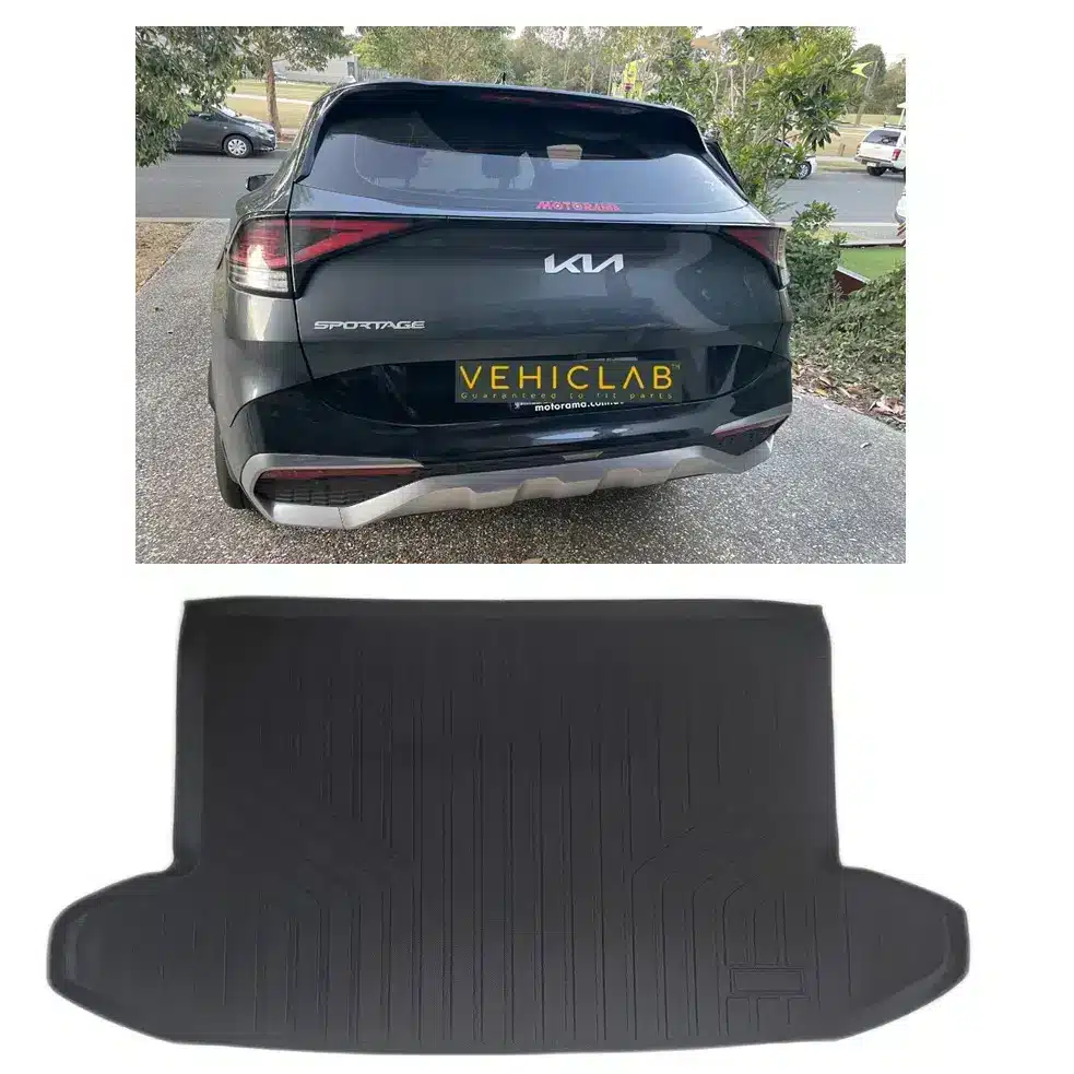 3D/5D TPE All-Weather Boot Liner Mat For Hyundai Palisade LX2 – 2020-2024 – Black