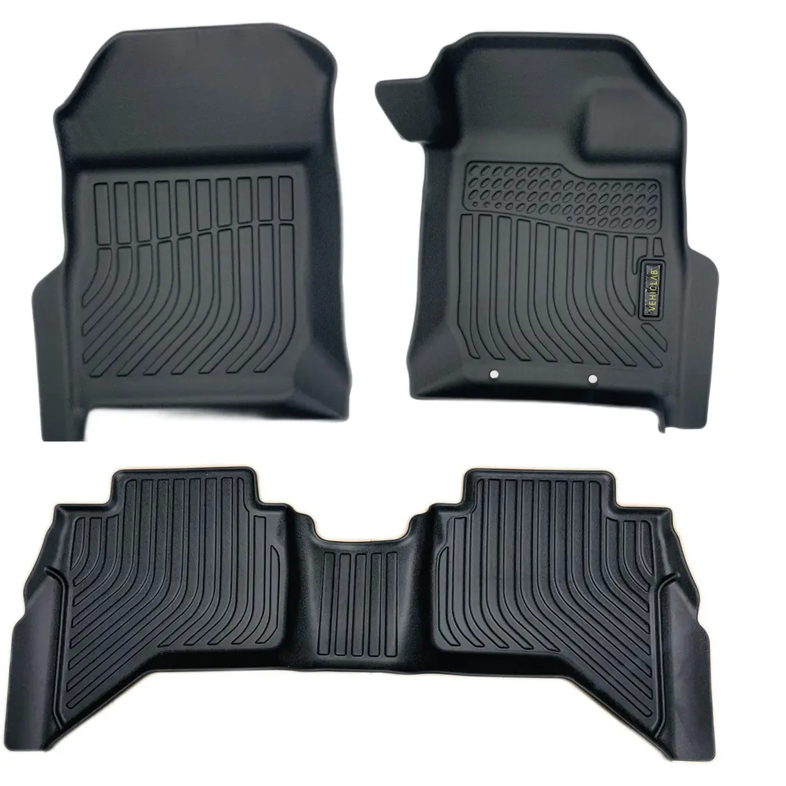 Mazda BT-50 Dual Cab- 2020 – 2024 – TF Series – All Badges – 3D / 5D TPE All Weather Car Floor Mats – Right Hand Drive