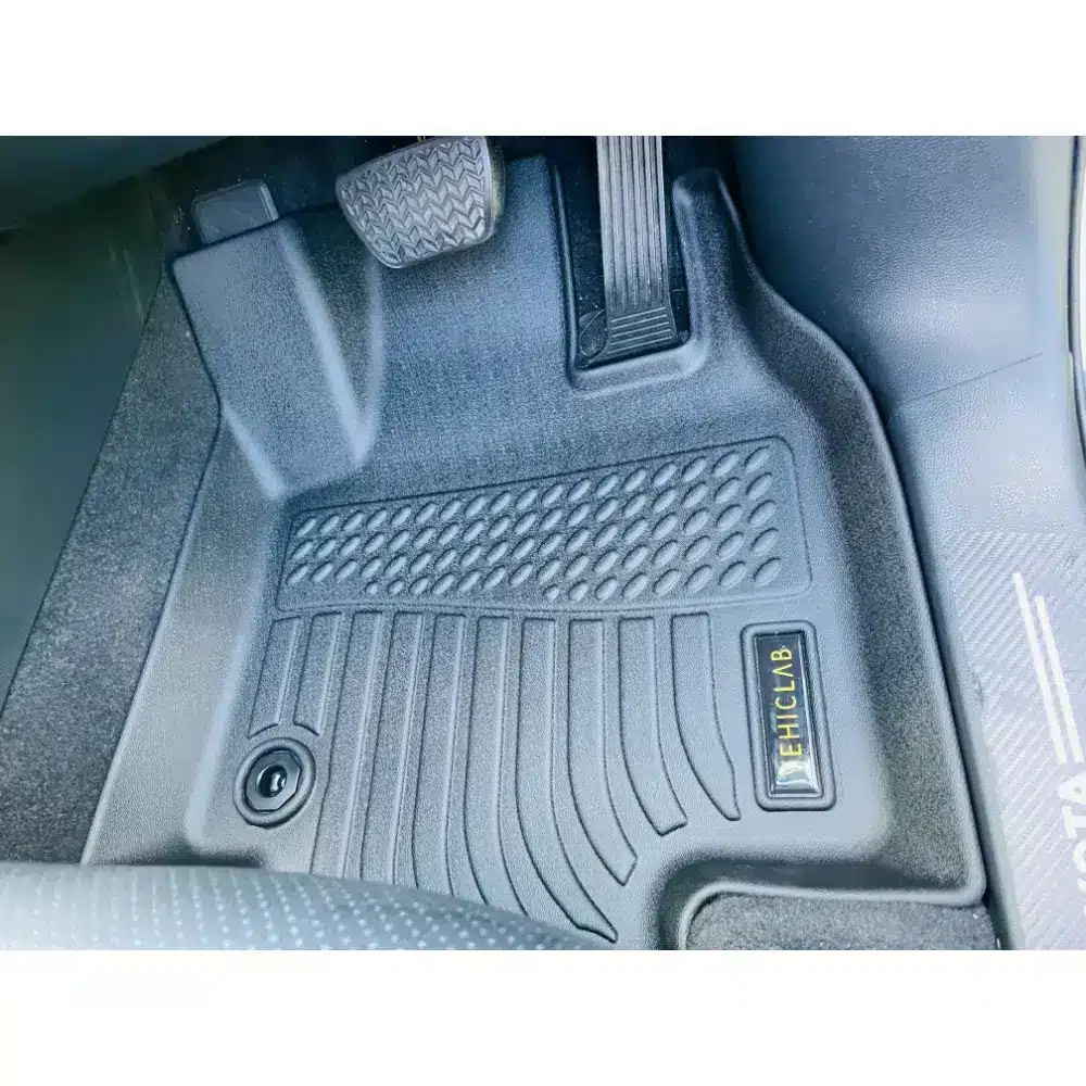 Toyota Kluger Hybrid – 2021 – 2026 – 3 ROWS – GX / GXL / Grande – 3D/5D All Weather Car Floor Mats – Right Hand Drive