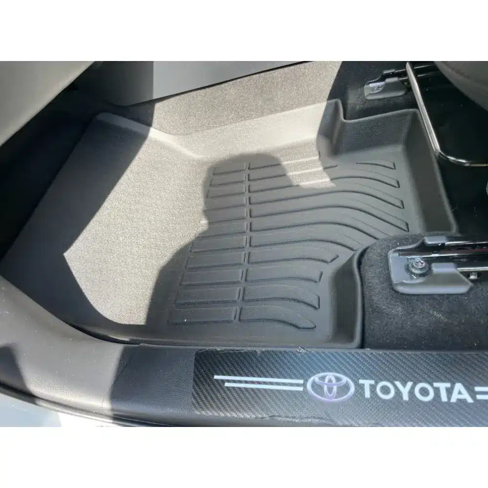 Toyota Kluger Hybrid – 2021 – 2026 – 3 ROWS – GX / GXL / Grande – 3D/5D All Weather Car Floor Mats – Right Hand Drive