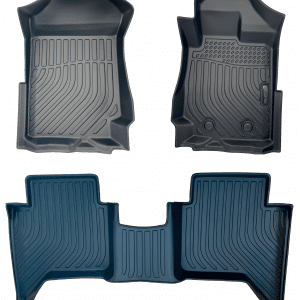 Ford Ranger Dual Cab – 2011-2022 – PX/PX2/PX3 Series – 3D/5D All Weather Car Floor Mats – Right Hand Drive
