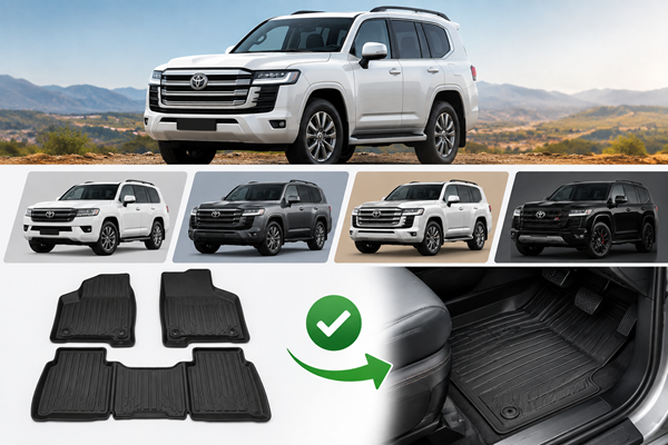 Do Toyota LandCruiser 300 Floor Mats Fit All Badges? GX, GXL, Sahara and GR Sport Explained