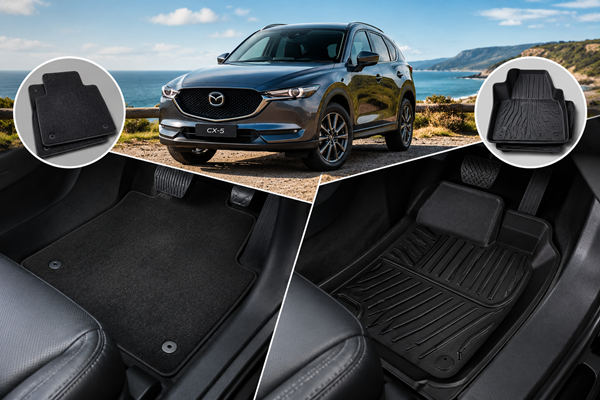 Mazda CX-5 Floor Mats vs Factory Mats – Is the Upgrade Worth It for Australian Owners?