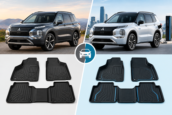 Mitsubishi Outlander ZM vs PHEV – Which Floor Mats Do You Need and Why They’re Different
