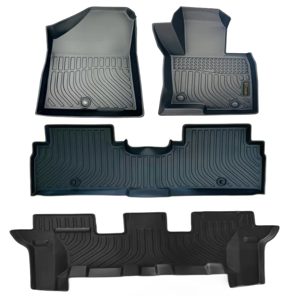 Kia Sorento – 2015-2021 – UM Series – 3 Rows – 7 Seater – 3D/5D All Weather Car Floor Mats – Right Hand Drive